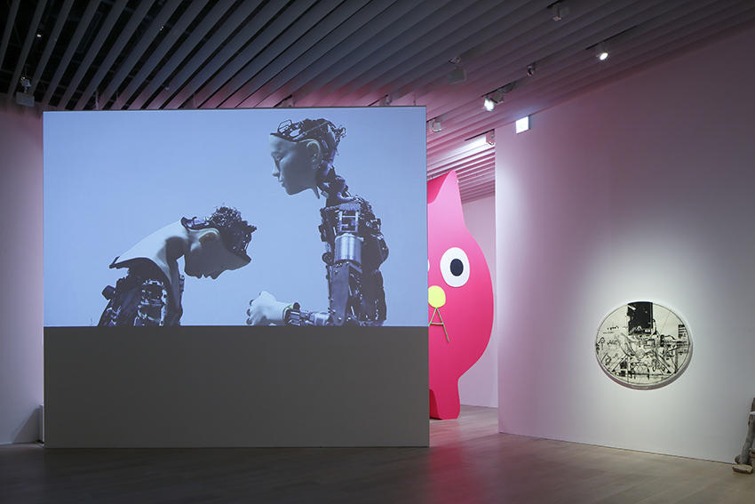 Installation view: