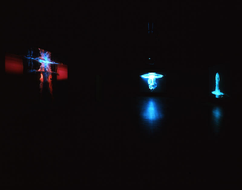 Installation view: Bill Viola: Hatsu-Yume (First Dream), Mori Art Museum, Tokyo, 2006-2007 Photo: Kioku Keizo