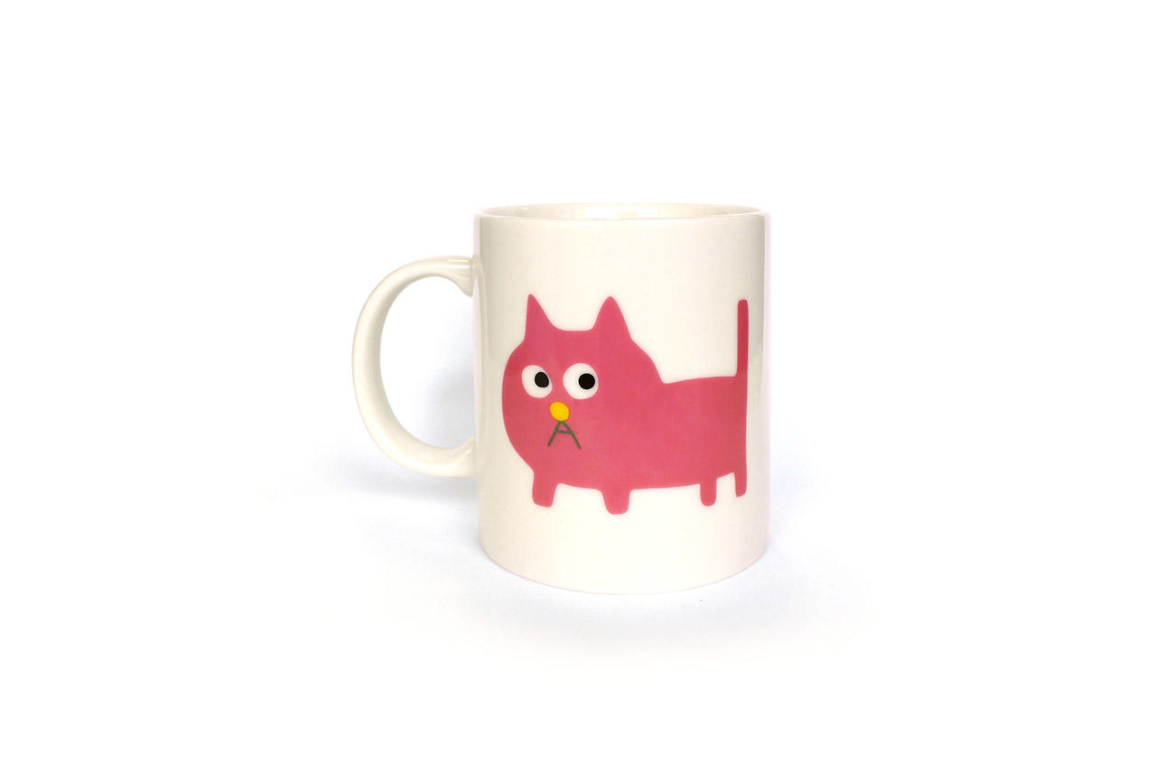 Iikawa Takehiro “Mr. Kobayashi, the Cat” Mug