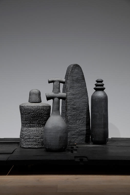 Theaster Gates <i>Black Vessels for Doric Temple</i> 2022-2023