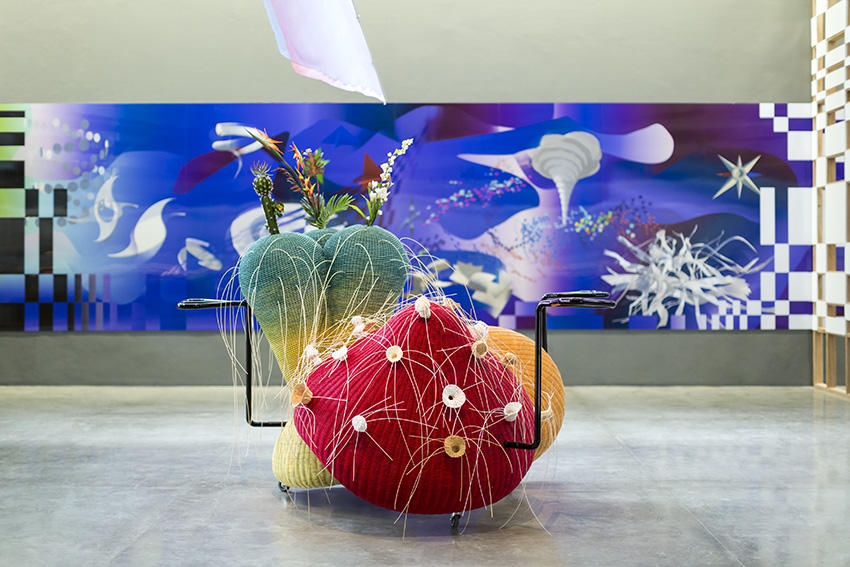 Yang Haegue Installation view: Haegue Yang: The Cone of Concern, Museum of Contemporary Art and Design (MCAD), Manila, 2020